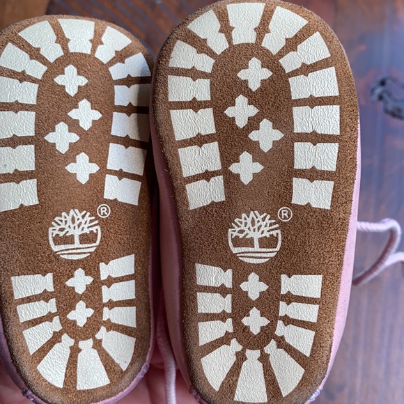 TIMBERLAND CRIB BOOTIE PINNK SIZE 1 - Picture 9 of 13